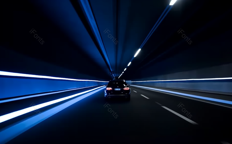 夜晚城市公路飙车车头车尾动感视角摄影真实蓝黑风,高清,摄影图,摄影图片,图片大全,摄影图免费下载